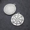 Compass Charms, Compass Pendant 1 pcs.