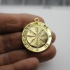 Gold Compass Charms, Compass Pendant 1 pcs.