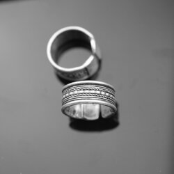 Celtic Ring, Statement Silber Ring