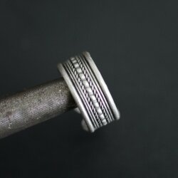 Keltischer Ring Antik Silber