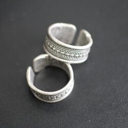 Keltischer Ring Antik Silber