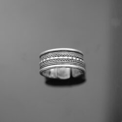 Celtic Ring, Statement Silber Ring