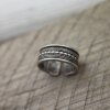 Keltischer Ring Antik Silber