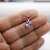 Crystal VL Glam Heart Necklace with 10 mm Swarovski Crystals, handmade