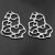 5 Statement Charms  Ethnic Style  Antique Silver