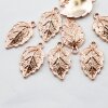 10 Leaf Charms Rose Gold