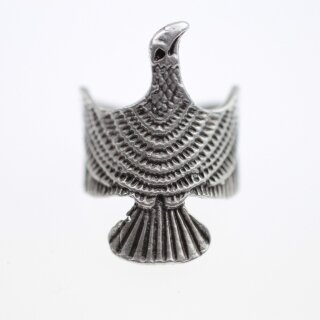 Silver eagle ring