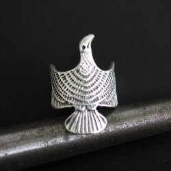 Silver eagle ring