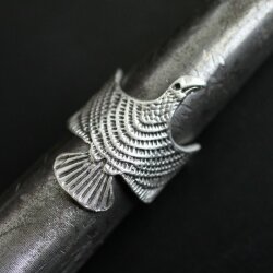 Adler Weite Schwingen Silber Ring