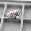 Ring butterfly, silver butterfly