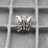 Ring Schmetterling, Silber Schmetterling Ring