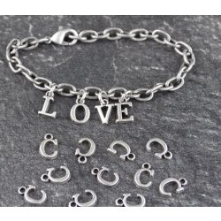 Buchstaben Alphabet Charm Anhnger