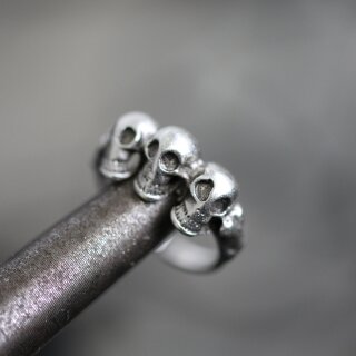 Skull Ring, Silver Skull