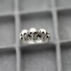 Skull Ring, Silver Skull