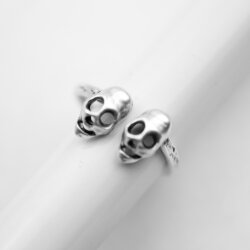 Skull Ring, Silver Skull