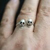 Skull Ring, Silver Skull