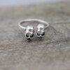 Skull Ring, Silver Skull