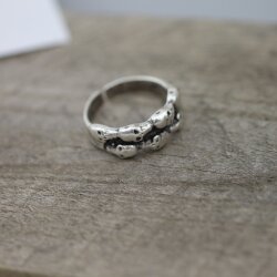 Skull Ring, Silver Skull