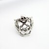 Skull Bone Cross Ring, Flying Love Heart Ring