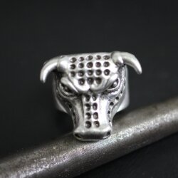 Bull Heads Rings