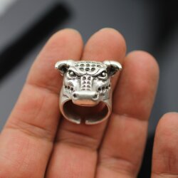 Bull Heads Rings