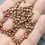 100 Antique Copper Brass Beads, Metal Spacer Beads, 4 mm (Ø 1,6 mm) ca. 19 gr