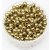 100 Raw Brass Beads, Metal Spacer Beads, 4 mm (Ø 1,6 mm) ca. 19 gr