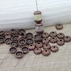 20 Antique Copper Metal Bead Caps