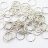 50 Antique Silver Jump Rings 14 mm