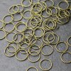 50 Antique Bronze Jump Rings 14 mm