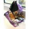 Remnant SALE XXL Plaid Snuggle Wool Scarf Fringed Scarf Earth-Tones Multicoloured Unisex