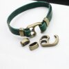 5 Antique Bronze Hook Bracelet Clasp Sets