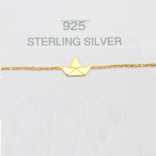 925 Silver 18k Gold Plated